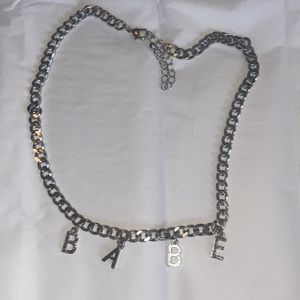 garage BABE necklace